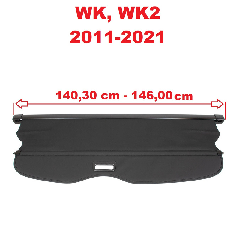 Jeep Grand Cherokee IV 11-21 roleta bagażnika CZARNA