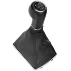 Vauxhall / Opel Astra III H 04-10 Gear shift knob BLACK + Lever Gaiter 6 Gears