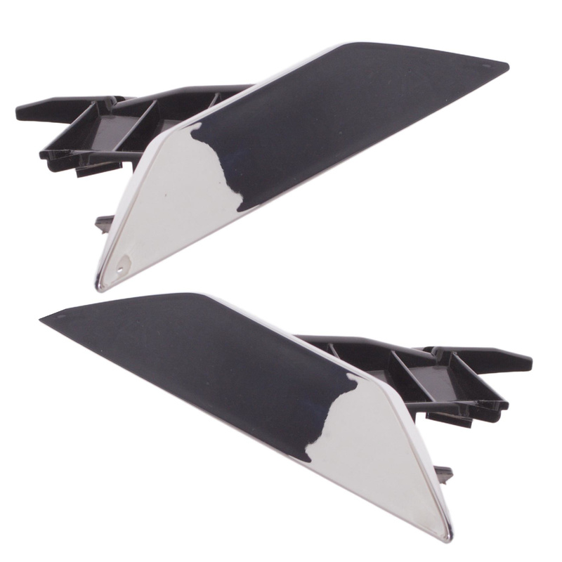 SKODA SUPERB II LIFT 13-15 Zaślepka Spryskiwacza CHROM Lewa + Prawa 2 szt KPL