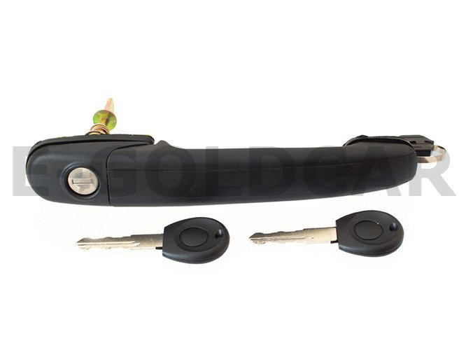 VW Polo III 94-99 Hatchback Front door Exterior handle (with keys) Right