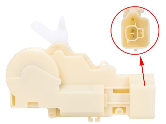 Toyota Yaris / Yaris Verso 99-05 siłownik centralnego zamka drzwi tylnych lewy