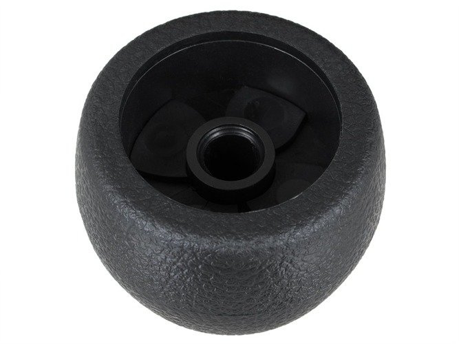 Alfa Romeo 147 00-10 Gear shift knob black + CHROM 5 speed