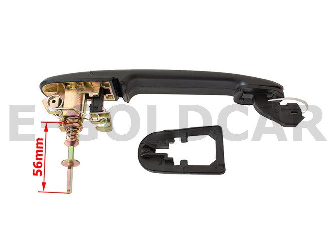 VW Polo III 94-99 Hatchback Front door Exterior handle (with keys) Left