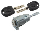 VW Bora 97-03 Front door lock / insert with keys left