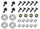 Skoda Octavia I 96-10 Under engine cover clips 32pcs set