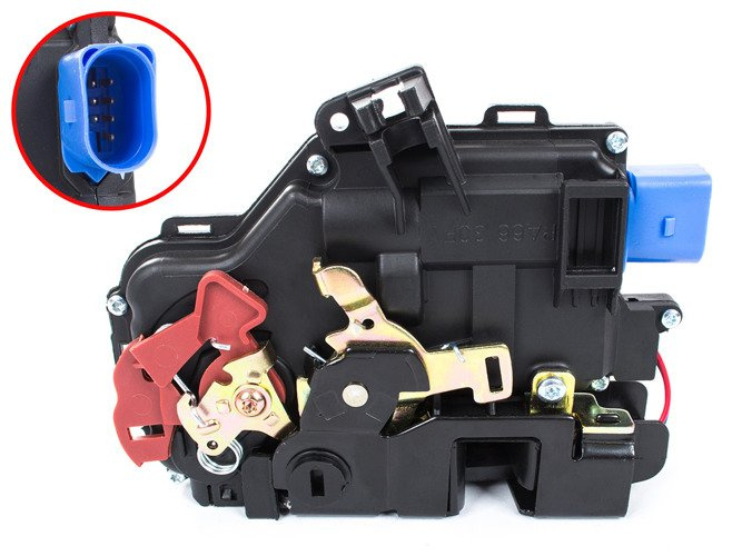 VW Golf V Plus 05-09 Central locking system actuator rear Left 7L0839015