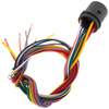 Opel Astra III H 04-14 wiązka przewodów z wtyczką do drzwi tylnych lewych = prawych