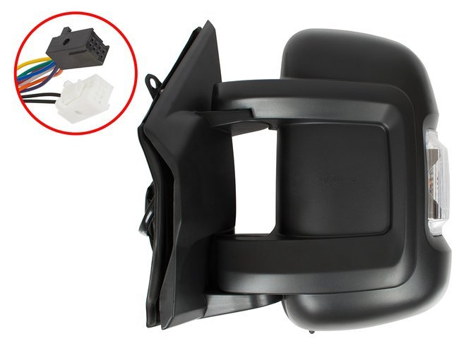 Fiat Ducato 2006- wing mirror electric heated (sensor included) Left