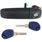 Fiat Panda 03-09 klamka zewnętrzna Z KLUCZAMI przednia lewa