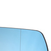 Mercedes W210 E-class 95-99 Mirror glass / mirror insert Heated BLUE Right