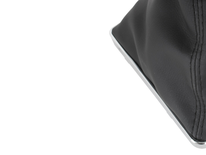 GEAR SHIFT KNOB GAITER BLACK - 5G FOR VAUXHALL ASTRA V H 04-10