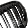 BMW X1 F48 19-22 atrapa między reflektory (nerki) BLACK GLOSSY DOUBLE BAR