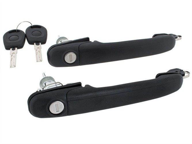 Ford Galaxy I 95-06 exterior handle front Short version spindle with wide collar version left + right 2 pieces. set