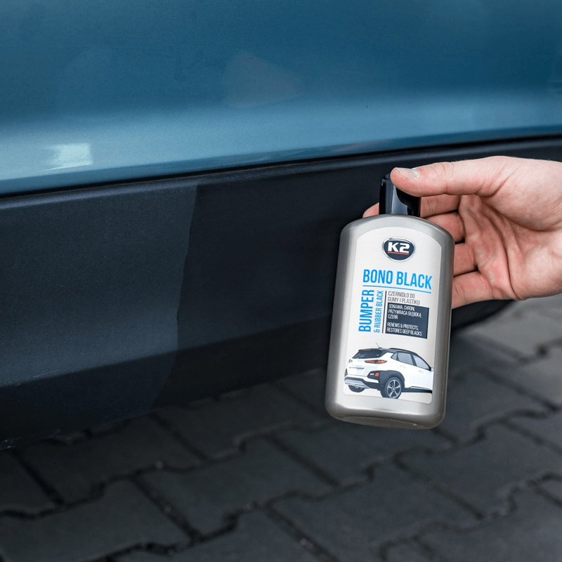 Czernidło do gumy i plastiku K2 BONO BLACK 250ml K030N