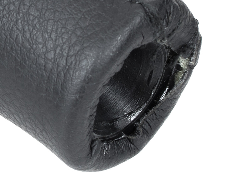 Mazda 3 06-12 Gear shift knob BLACK LEATHER 5 Gear