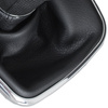 VW Bora 98-05 Gear shift knob SILVER + Lever Gaiter with frame CHROM 6 Gears Hole 23MM