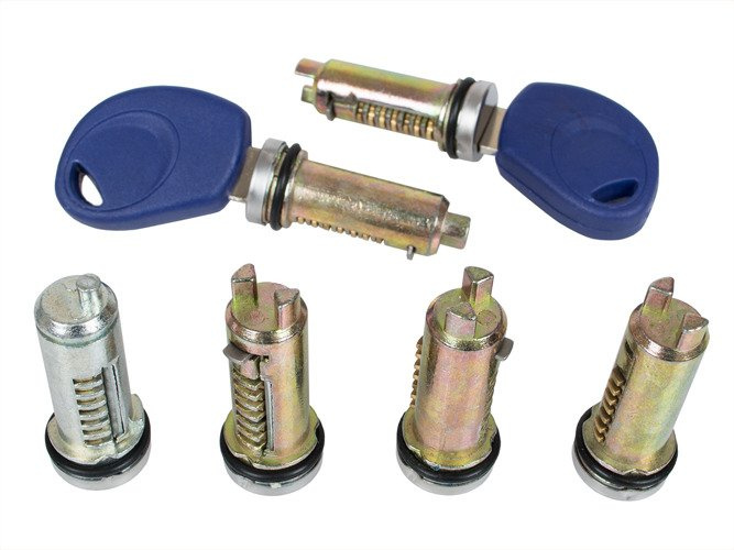 Iveco Daily 2006- Locks / barrels / lock inserts 6 pcs set
