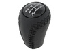 Mazda 3 06-12 Gear shift knob BLACK LEATHER 5 Gear