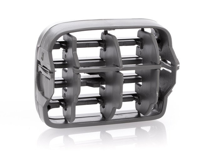 Renault Clio II 98-01 Interior ventilation grille GREY Right