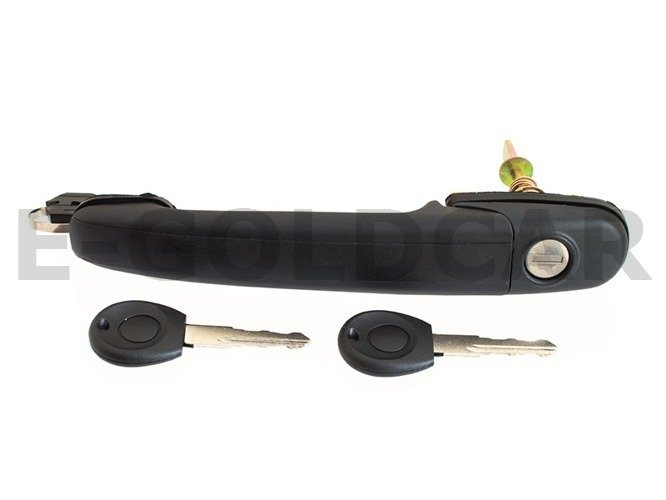 VW Polo III 94-99 Hatchback Front door Exterior handle (with keys) Left