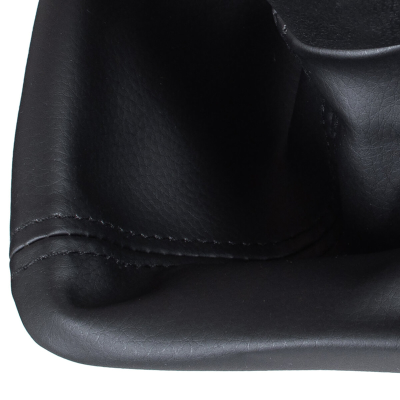 Skoda Octavia II 2004- Gear shift knob + Lever Gaiter with frame BLACK 5 Gear