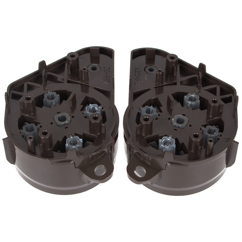 Mercedes E-Klasa C207 W212 08-15 przełącznik multifunkcyjny na kierownicę CIEMNY BRĄZ lewy + prawy 2 szt. KPL