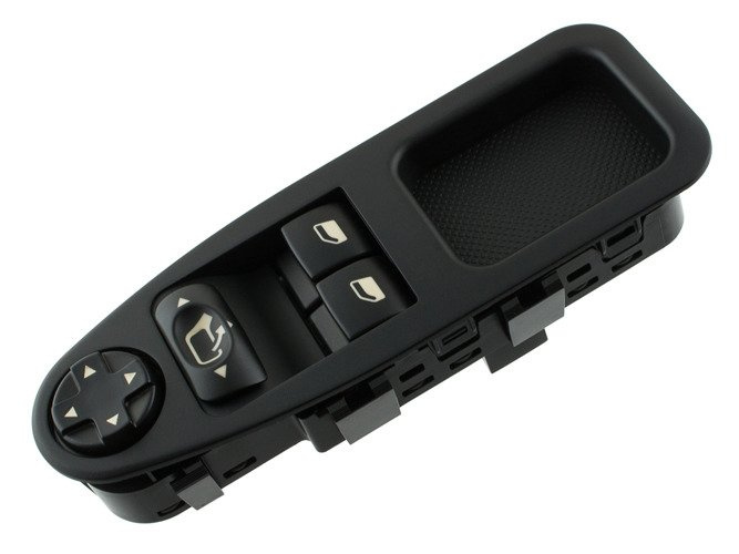 Fiat Scudo 2007- Window lifter control panel (electric adjustment version) Left