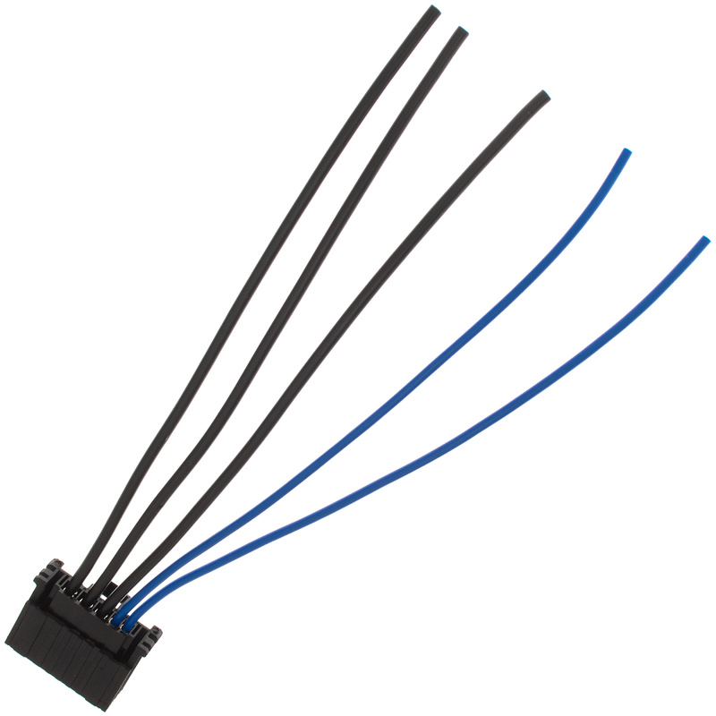 Peugeot 206 98-09 wiązka przewodów z wtyczką do rezystora 5 PIN