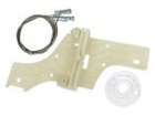 Peugeot 508 / 508 SW 2010- Rear window lifter / winder (electric regulation) Repair kit Right