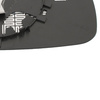 Skoda Fabia I 99-07 Mirror glass / mirror insert Heated Left