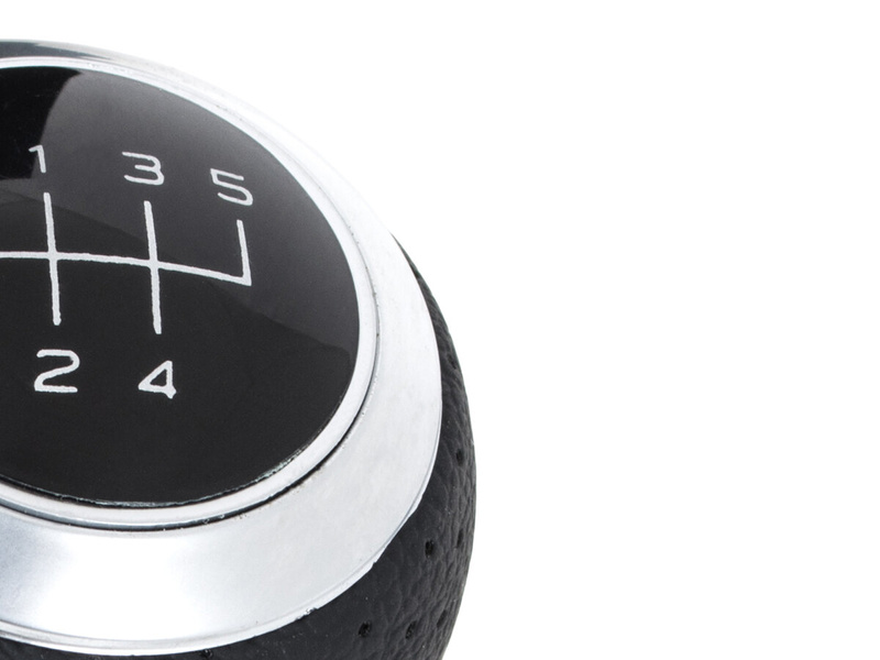 Audi A3 8L 96-03 Gear shift knob BLACK + CHROM 5 Gear