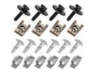 Peugeot 207 07-13 zestaw spinek do mocowania osłony silnika 20szt. KPL
