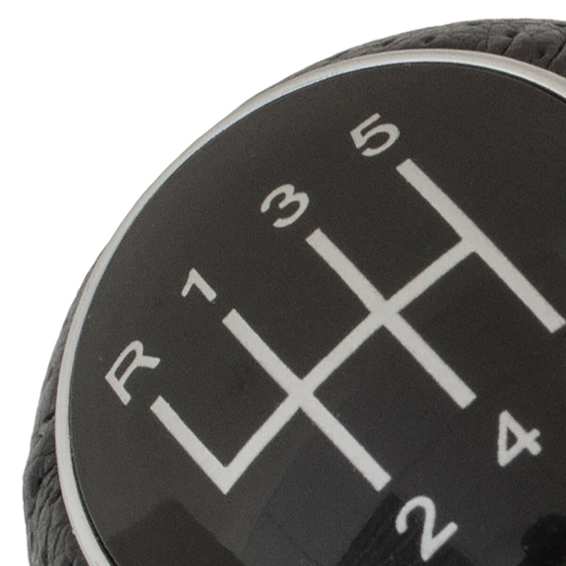 Audi A4 B7 04-07 Gear shift knob BLACK + CHROM 6 Gears