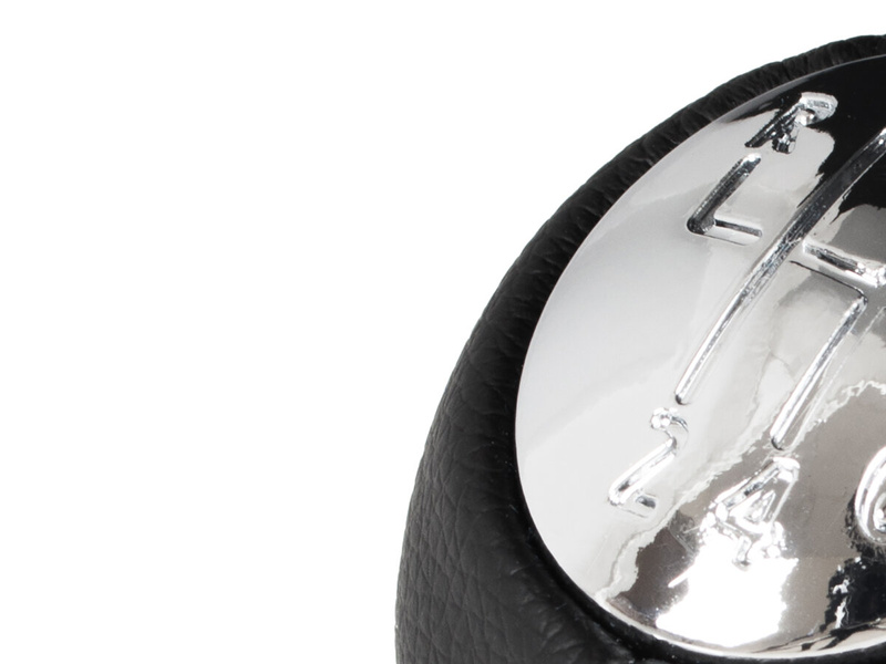 Renault Espace IV 2002- Gear shift knob 6 Gears BLACK + CHROM