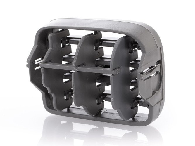 Renault Clio II 98-01 Interior ventilation grille GREY Left