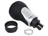 Audi A3 8L 96-03 Gear shift knob BLACK + CHROM 5 Gear