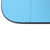BMW 5 E39 96-04 Mirror glass / mirror insert Heated BLUE Left