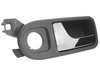 Seat Arosa 97-05 klamka wewnętrzna SZARA + CHROM lewa