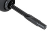 BMW 1 E81 E82 E87 E 88 04-13 AUTOMATIC Gear shift knob black + SILVER - SHORT SELECTOR