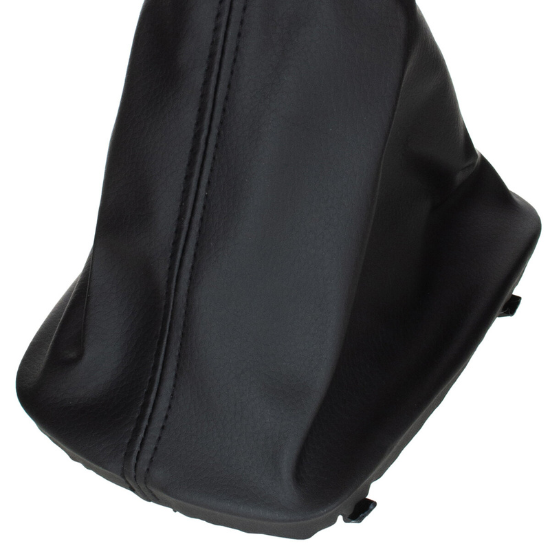 Audi A6 C6 04-11 Gear shift knob BLACK + Lever Gaiter BLACK