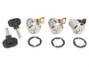 Citroen Berlingo 96-08 Door + trunk lock / insert 3 pcs set