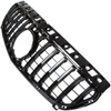 Mercedes KLASA A W176 12-18 atrapa między reflektory (grill) PANAMERICANA PIANO BLACK