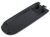 Skoda Fabia II Armrest flap with button and upholstery set BLACK EKOLEATHER