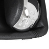 SKODA OCTAVIA MK2 II 04-11 Gear / gearbox knob BLACK + CHROME LID 5+R + LEATHER Lever Gaiter WITH FRAME