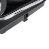 VW CADDY 04-09 Gear / gearbox knob BLACK + SILVER RING + BLACK LID 6+R + Lever Gaiter WITH CHROME FRAME