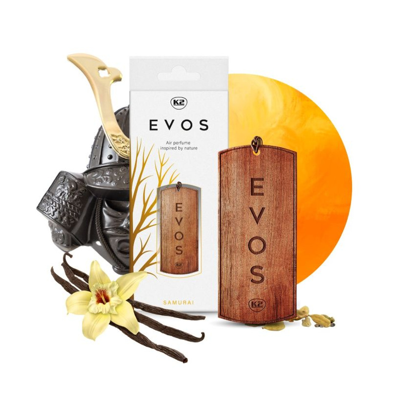 Drewniana Zawieszka Zapachowa K2 EVOS SAMURAI V032