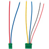 Renault Clio III Blower motor Resistor Wiring harness 6441L1 (2 pin + 4 pin) 2pcs set