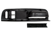 VW Bora 98-05 Door handle / grip BLACK front Left (Two windows) + Plug / cover