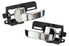 Nissan Qashqai 2007- Interior handle Front door = rear CHROM Left + Right 2pcs set