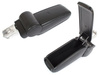 Audi A6 C5 97-04 armrest set BLACK EKOLEATHER + mounting kit